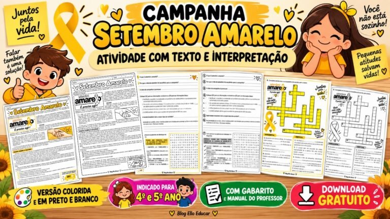 Texto sobre Setembro Amarelo como interpretação