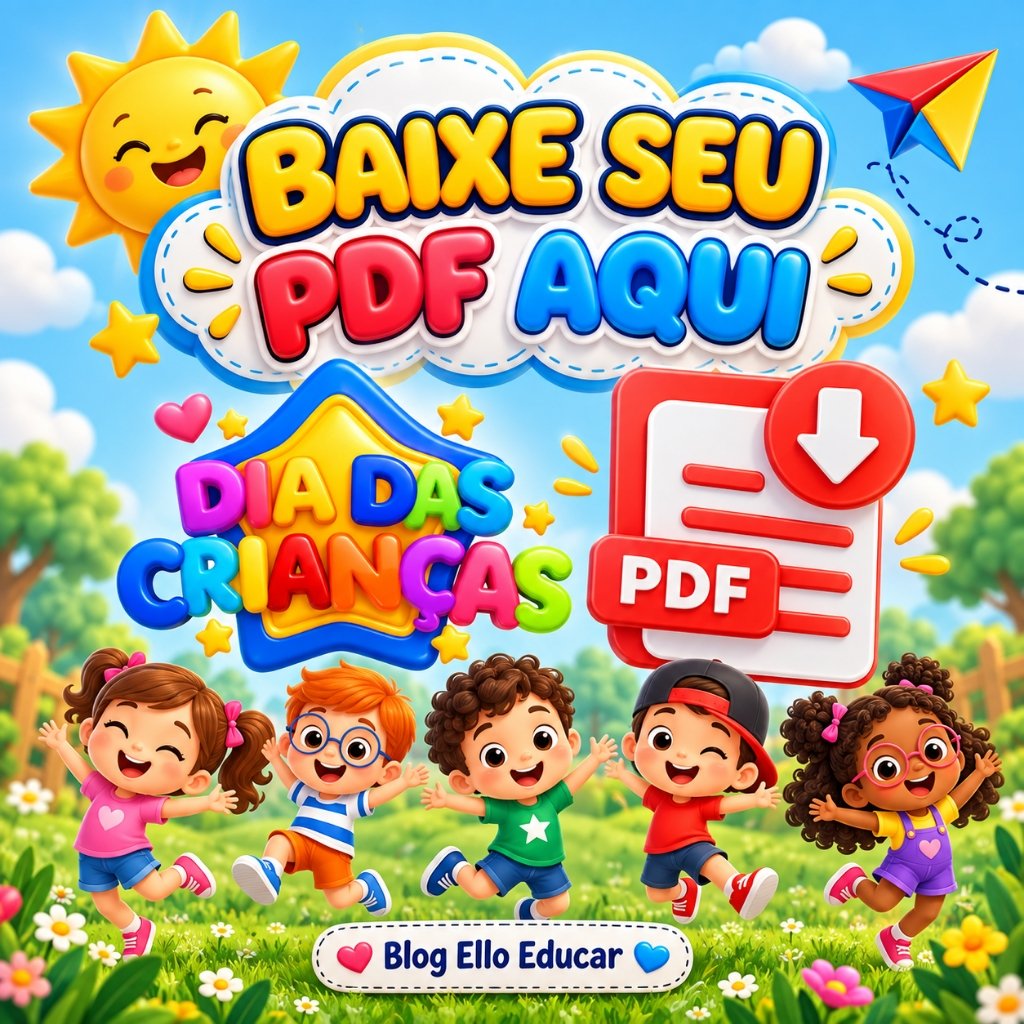 Atividades do Dia das Crianças Educação Infantil .
