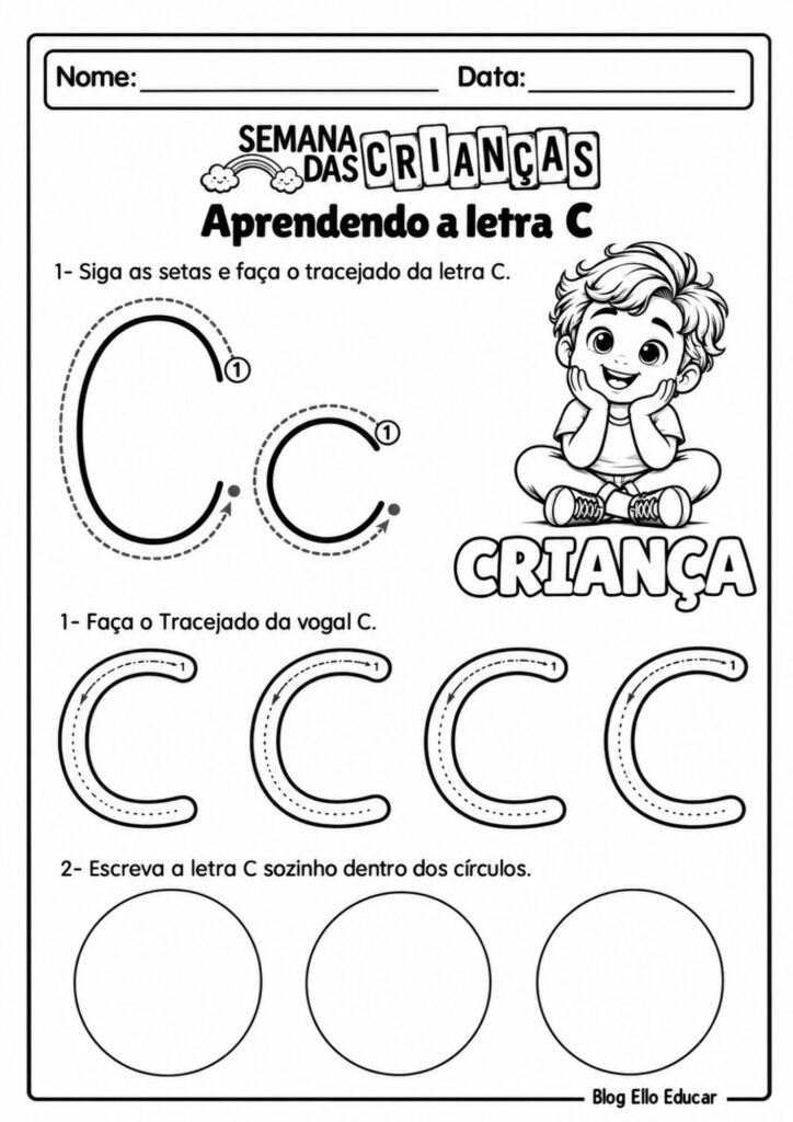 Atividades do Dia das Crianças Educação Infantil