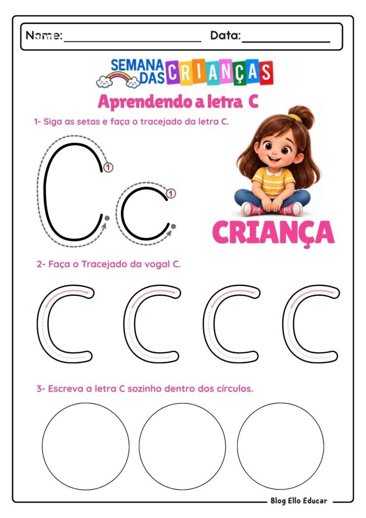 Atividades do Dia das Crianças Educação Infantil