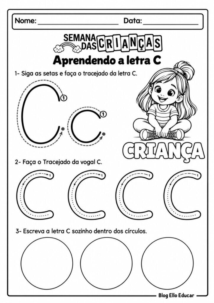 Atividades do Dia das Crianças Educação Infantil